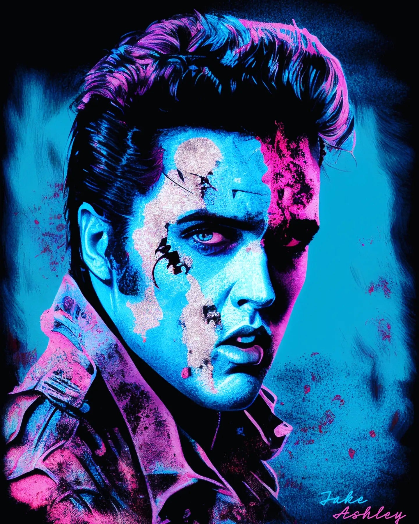 Elvis Un.Dead Limited Edition Acrylic Print