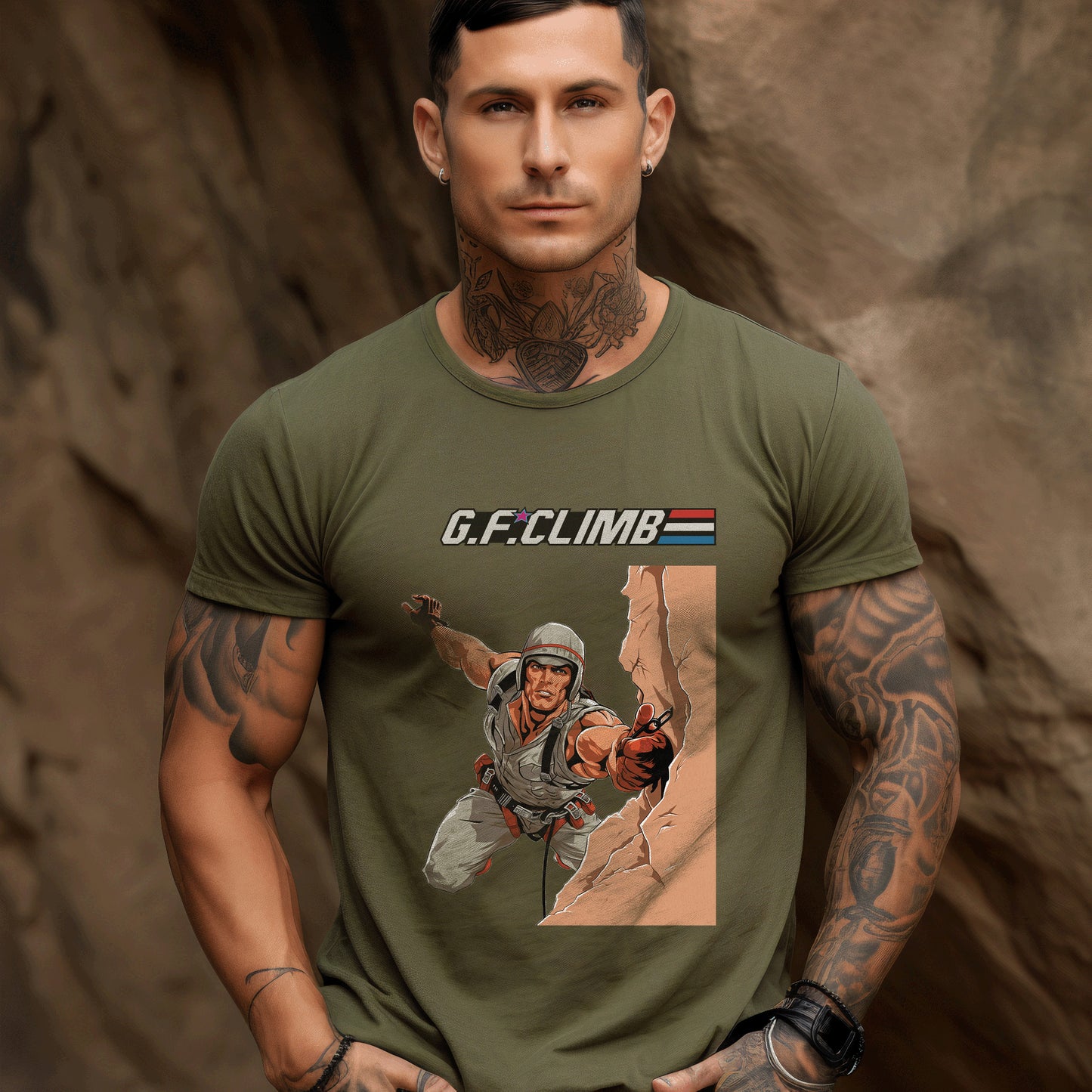 GallantFew Juggernaut Rock Climbing Performance Shirt Veterans