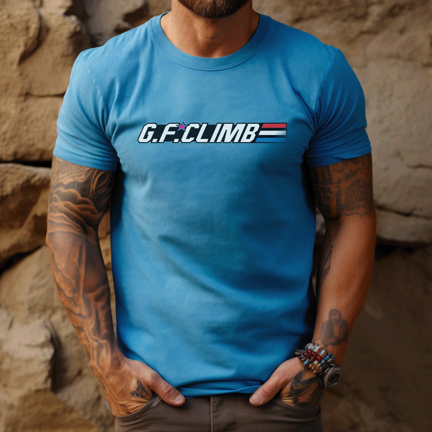 GallantFew Official Snow Chill Rock Climbing Performance Shirt Veterans Men's Woman's Front