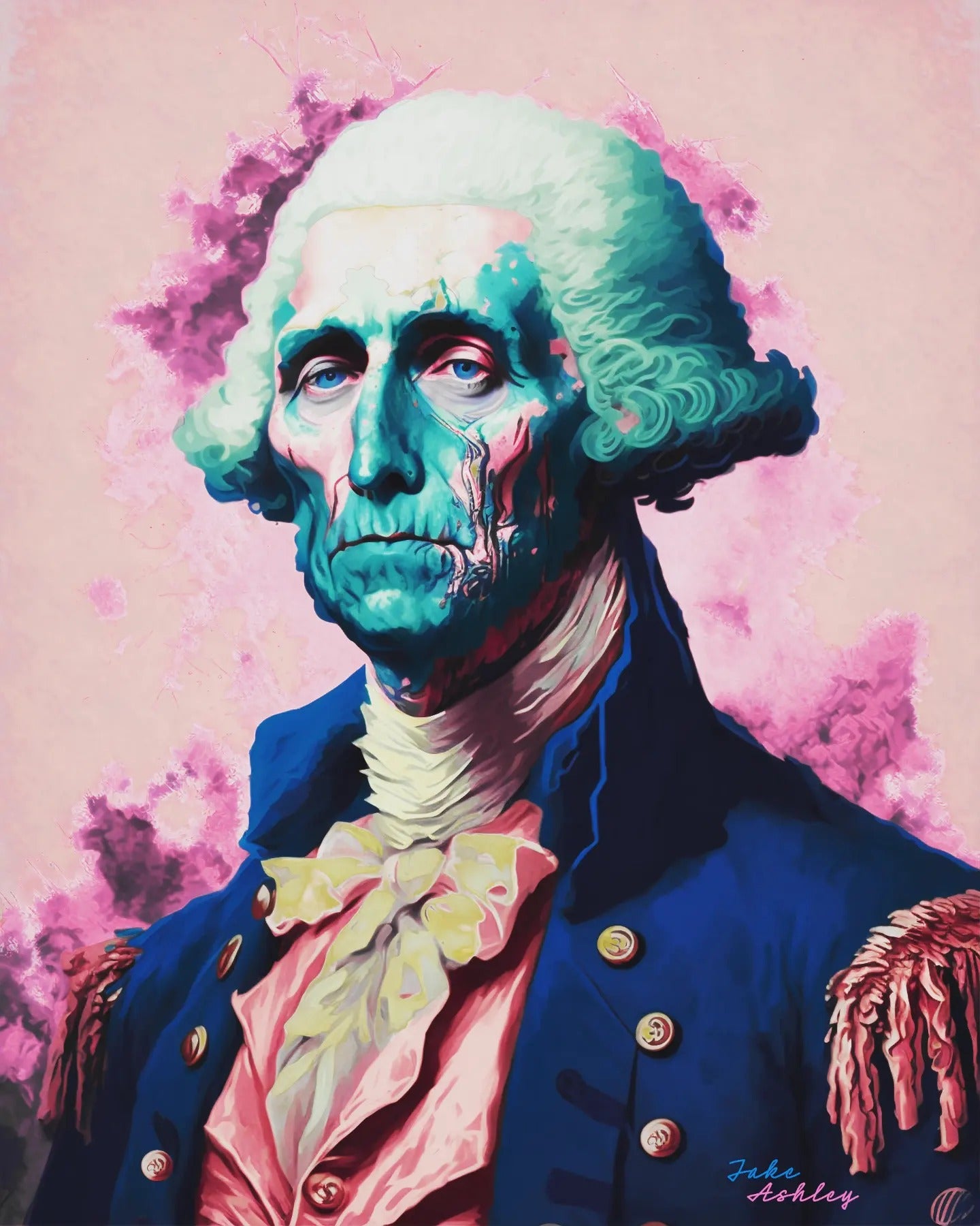 George Washington Un.Dead Limited Edition Acrylic Print