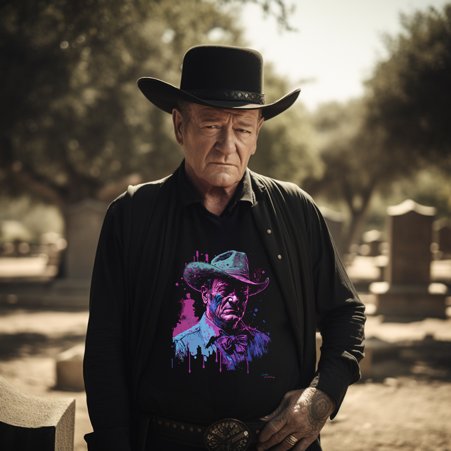 UN.DEAD John Wayne T-Shirt