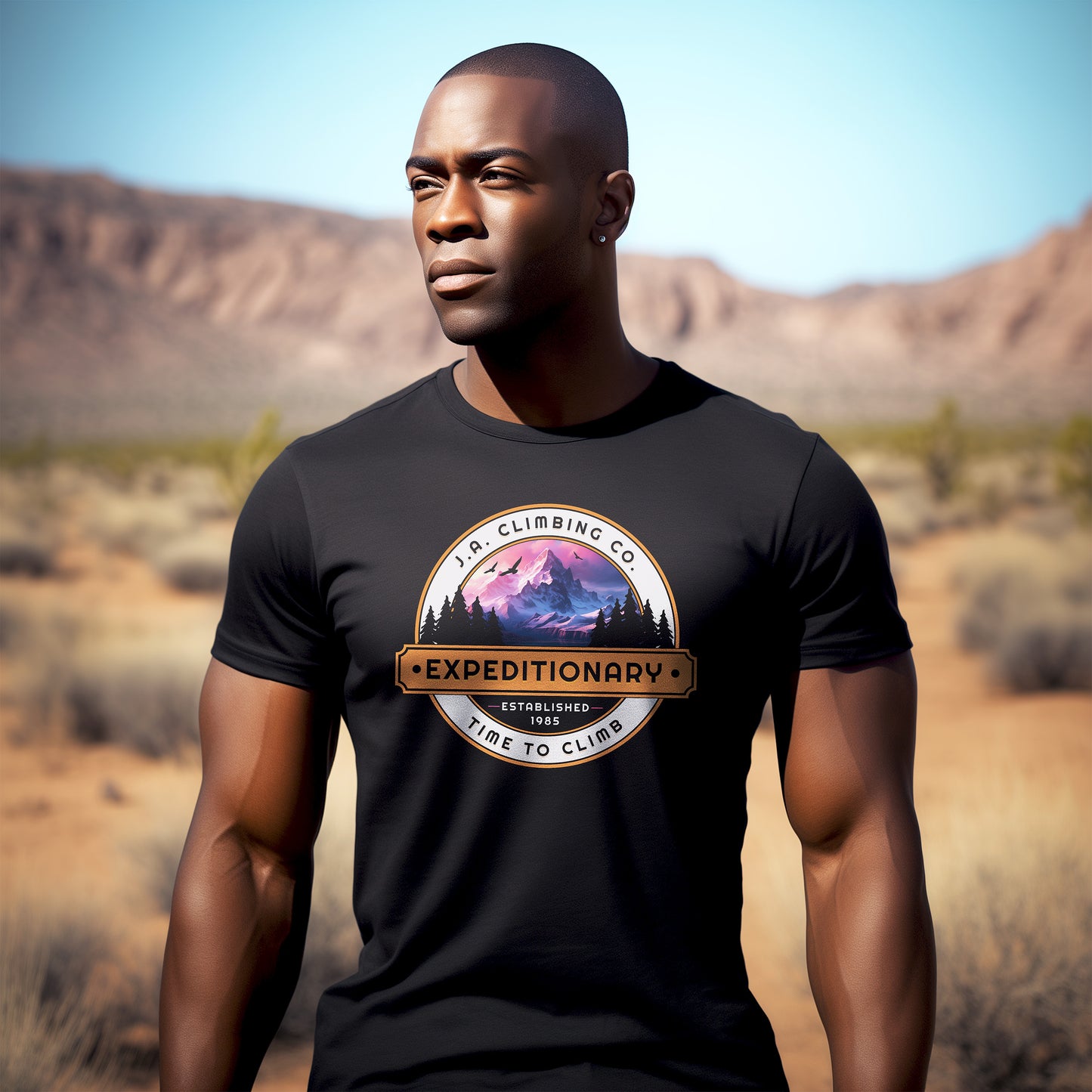 Time to Climb Rock Climbing Performance Shirt Men's Woman's