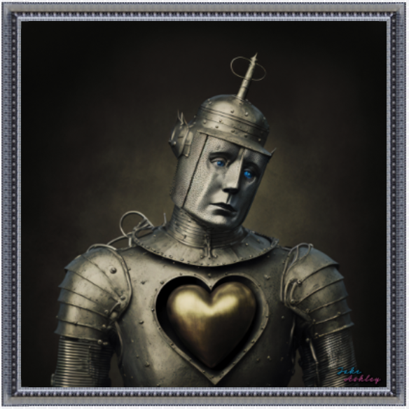 "Tin Man" Limited Edition Framed Canvas Print
