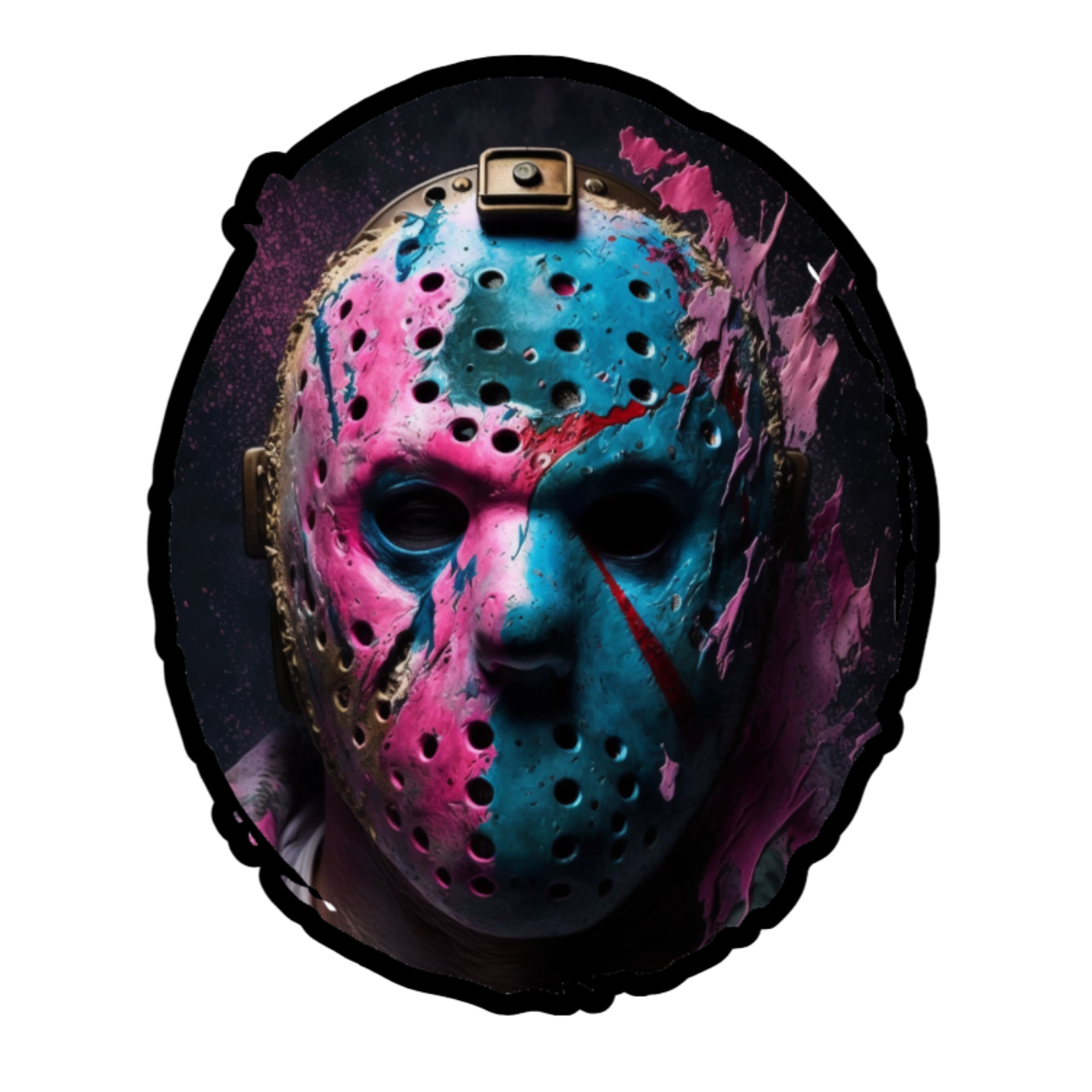 Un.Dead Jason Sticker