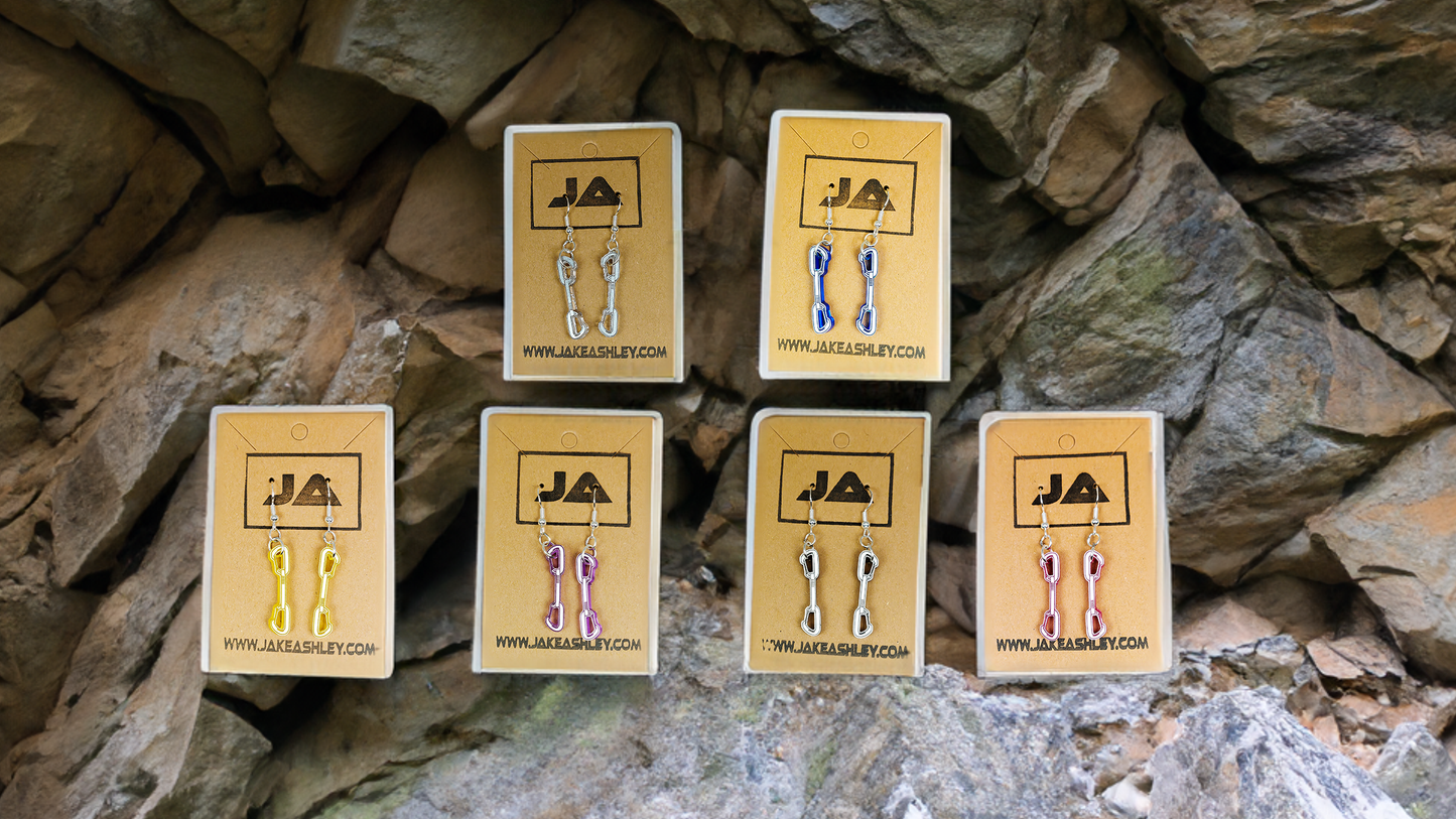 Handcrafted Quickdraw Earrings by Jake Ashley