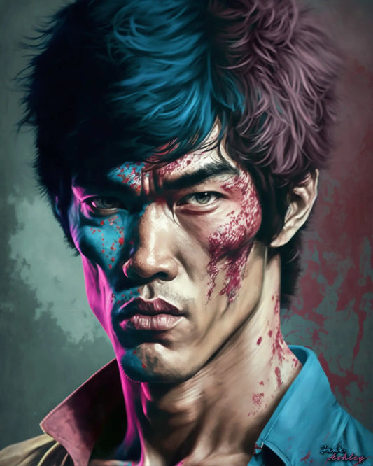 Bruce Lee Un.Dead Limited Edition Acrylic Print