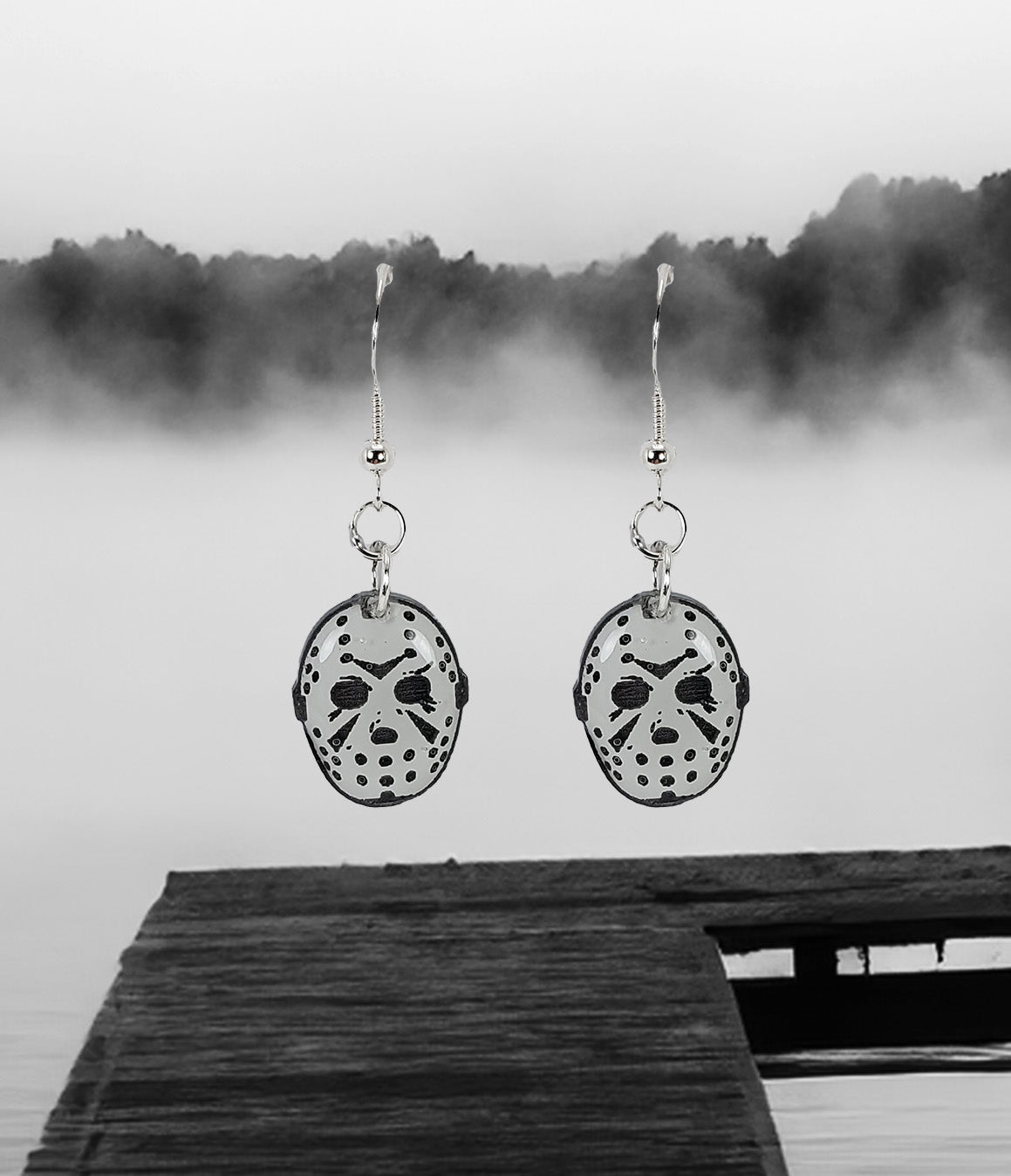 Jason  earrings dangle Friday the 13th