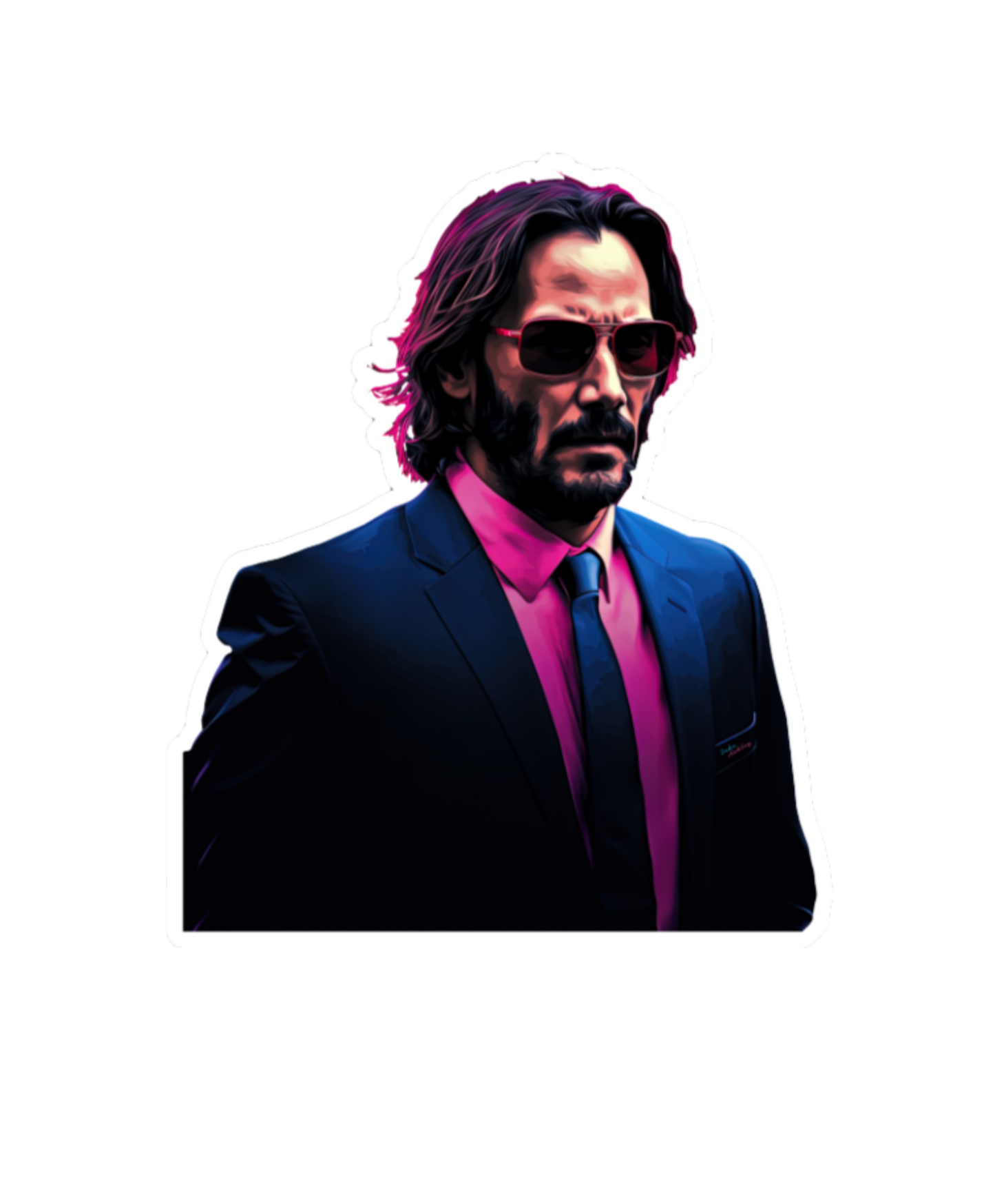 "Keanu" sticker