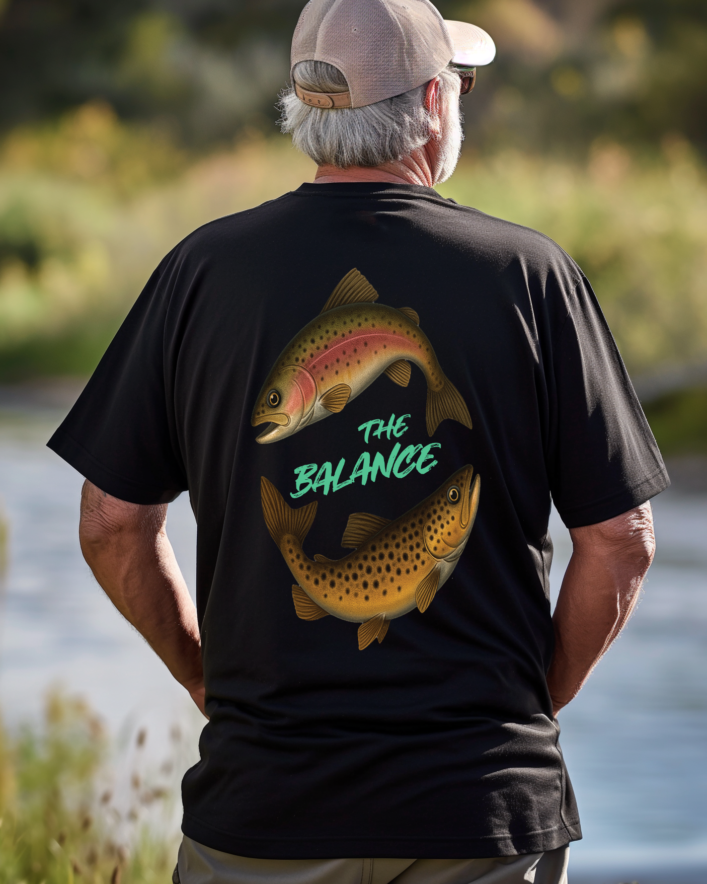 Patriot Anglers The Balance T-Shirt  Black Black