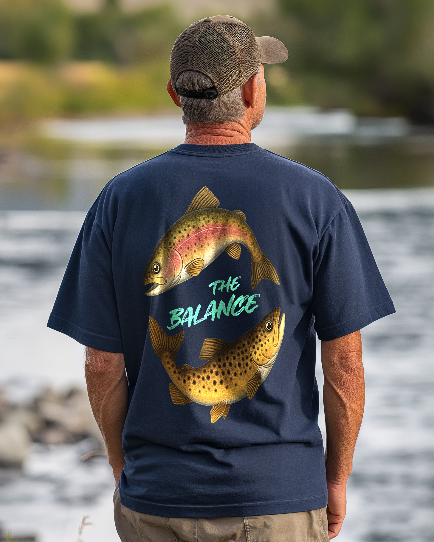 Patriot Anglers Navy Blue Balance T-Shirt