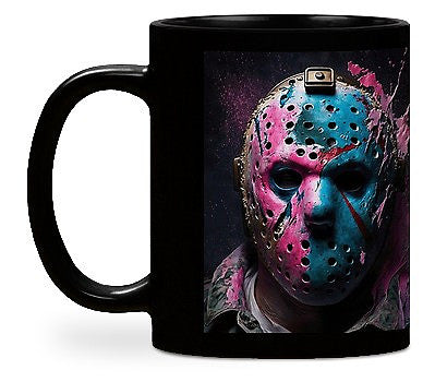 "Jason Un.Dead Mug by Jake Ashley – Limited Edition Horror-Inspired Coffee Cup"