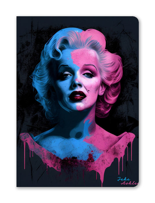 Jake Ashley's Marilyn Un.Dead Journal featuring a zombified portrayal of Marilyn Monroe