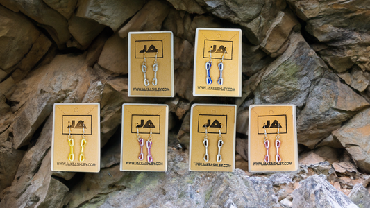 Handcrafted Quickdraw Earrings by Jake Ashley