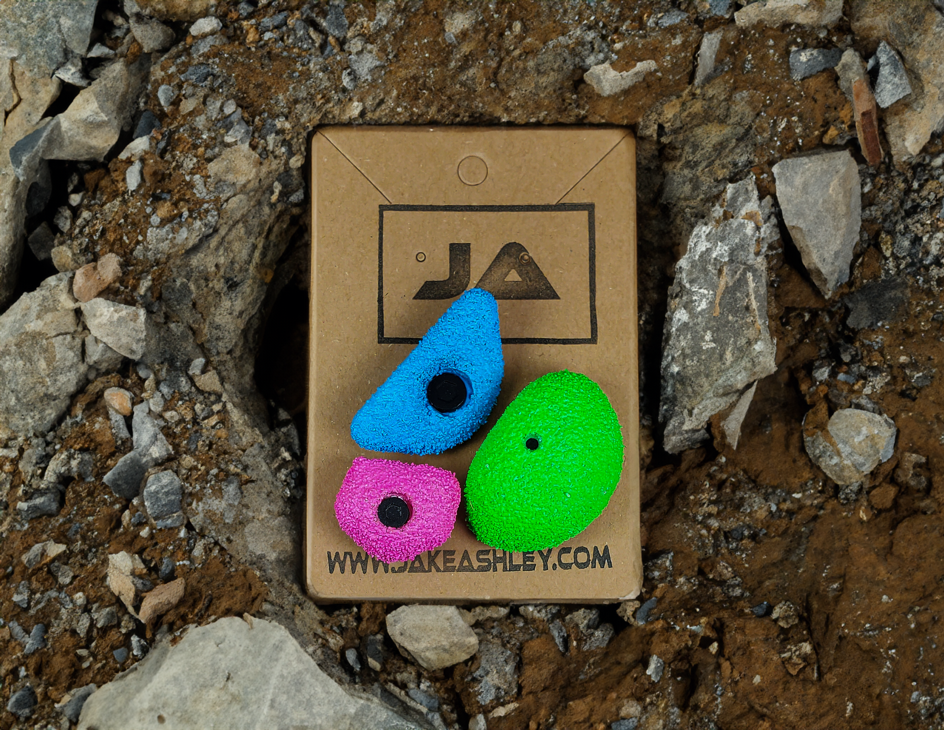 rock climbing hold fridge magnet handmade by Jake Ashley